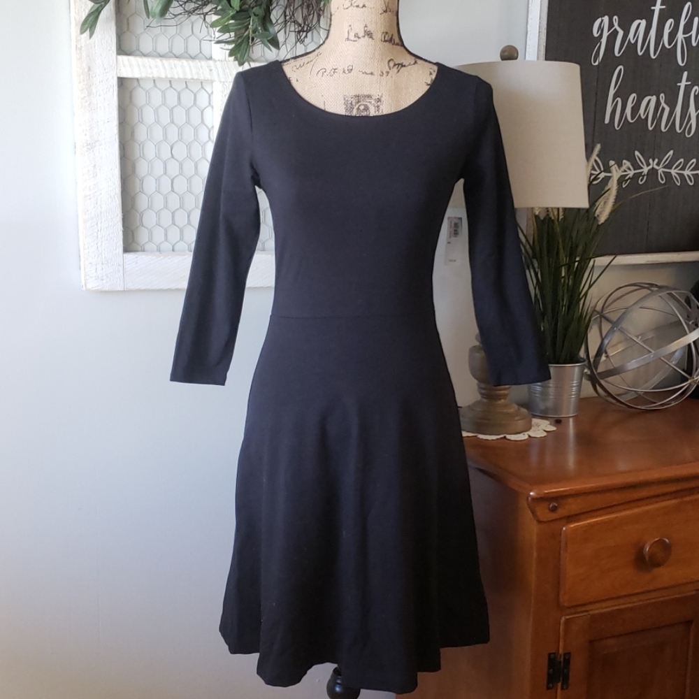 Old navy women's dress black size xs